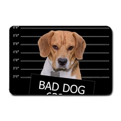 Bad Dog Small Doormat  by Valentinaart