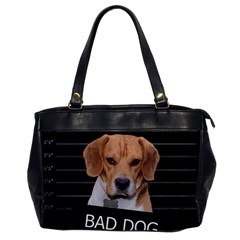 Bad Dog Office Handbags by Valentinaart