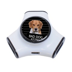 Bad Dog 3-port Usb Hub by Valentinaart