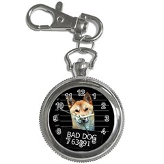 Bad Dog Key Chain Watches by Valentinaart