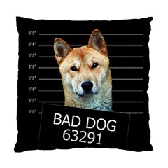 Bad Dog Standard Cushion Case (two Sides) by Valentinaart