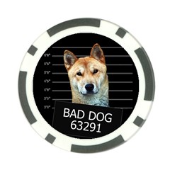 Bad Dog Poker Chip Card Guard (10 Pack) by Valentinaart