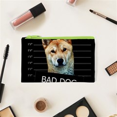 Bad Dog Cosmetic Bag (xs) by Valentinaart