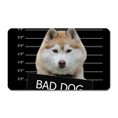 Bad Dog Magnet (rectangular) by Valentinaart