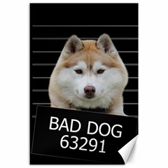 Bad Dog Canvas 24  X 36  by Valentinaart