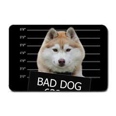 Bad Dog Small Doormat  by Valentinaart