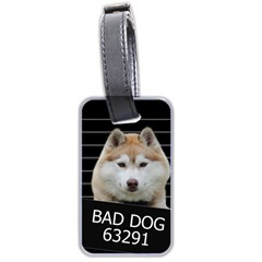 Bad Dog Luggage Tags (two Sides) by Valentinaart