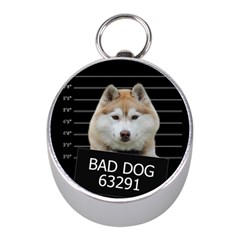 Bad Dog Mini Silver Compasses by Valentinaart