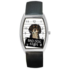 Bad dog Barrel Style Metal Watch