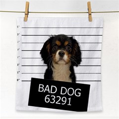 Bad dog Face Towel