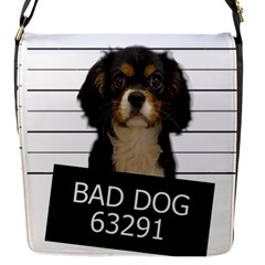 Bad dog Flap Messenger Bag (S)