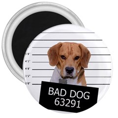 Bad Dog 3  Magnets by Valentinaart