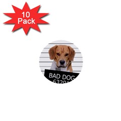 Bad Dog 1  Mini Buttons (10 Pack)  by Valentinaart