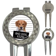 Bad Dog 3-in-1 Golf Divots by Valentinaart