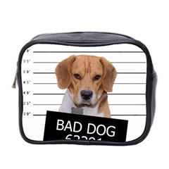 Bad Dog Mini Toiletries Bag 2-side by Valentinaart