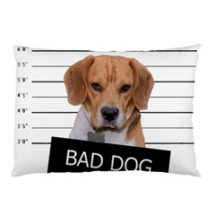 Bad Dog Pillow Case (two Sides) by Valentinaart