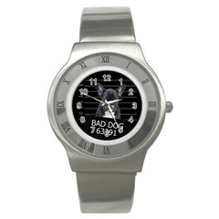 Bad dog Stainless Steel Watch