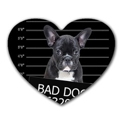 Bad dog Heart Mousepads