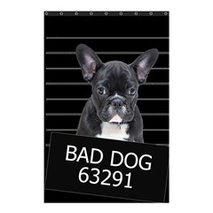 Bad dog Shower Curtain 48  x 72  (Small) 