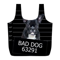 Bad dog Full Print Recycle Bags (L) 