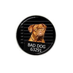 Bad Dog Hat Clip Ball Marker (4 Pack) by Valentinaart