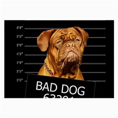 Bad Dog Large Glasses Cloth by Valentinaart