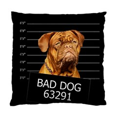 Bad Dog Standard Cushion Case (two Sides) by Valentinaart