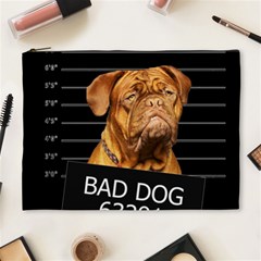 Bad Dog Cosmetic Bag (xl) by Valentinaart