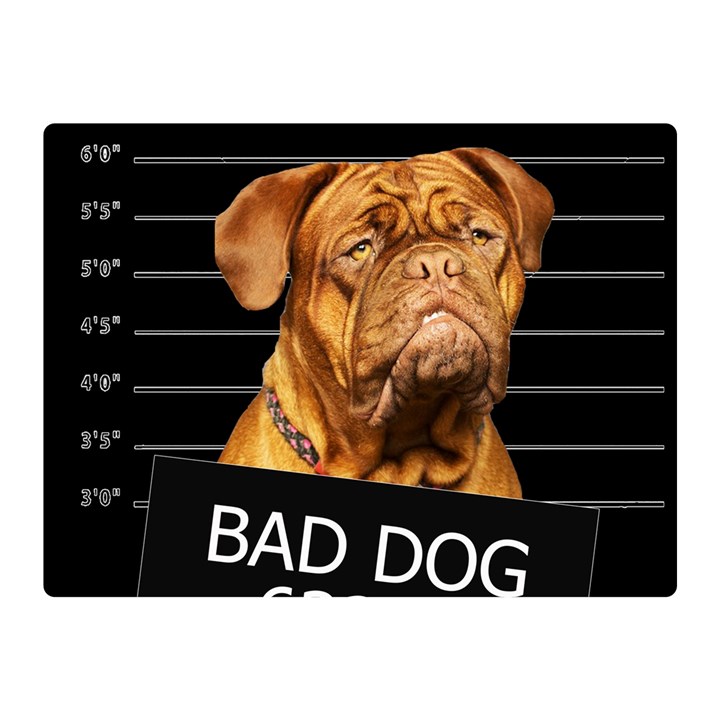 Bad dog Double Sided Flano Blanket (Mini) 