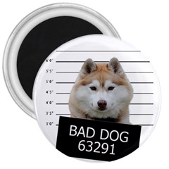 Bad Dog 3  Magnets by Valentinaart