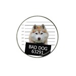 Bad dog Hat Clip Ball Marker (4 pack) Front