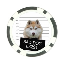 Bad Dog Poker Chip Card Guard (10 Pack) by Valentinaart