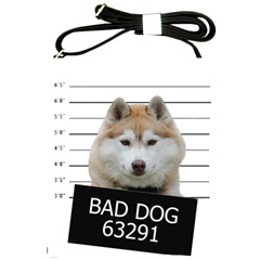 Bad Dog Shoulder Sling Bags by Valentinaart