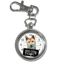 Bad Dog Key Chain Watches by Valentinaart