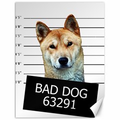 Bad Dog Canvas 12  X 16   by Valentinaart