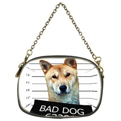 Bad Dog Chain Purses (one Side)  by Valentinaart