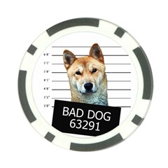 Bad Dog Poker Chip Card Guard (10 Pack) by Valentinaart