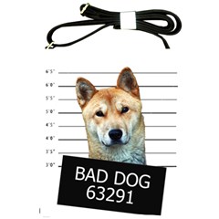 Bad Dog Shoulder Sling Bags by Valentinaart