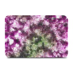 Purple Green Paint Texture         Large Bar Mat