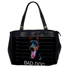 Bad Dog Office Handbags by Valentinaart