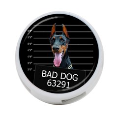 Bad Dog 4-port Usb Hub (one Side) by Valentinaart