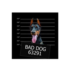 Bad Dog Satin Bandana Scarf by Valentinaart