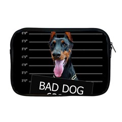 Bad Dog Apple Macbook Pro 17  Zipper Case by Valentinaart