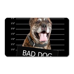 Bad Dog Magnet (rectangular) by Valentinaart