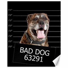 Bad Dog Canvas 11  X 14   by Valentinaart