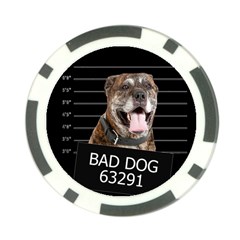 Bad Dog Poker Chip Card Guard (10 Pack) by Valentinaart