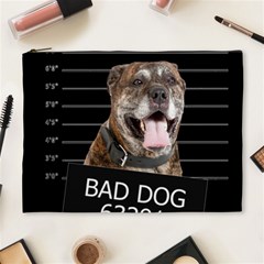 Bad Dog Cosmetic Bag (xl) by Valentinaart