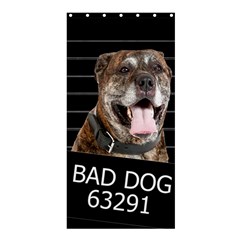 Bad Dog Shower Curtain 36  X 72  (stall)  by Valentinaart