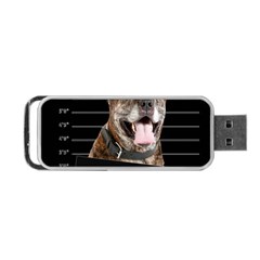 Bad Dog Portable Usb Flash (one Side) by Valentinaart