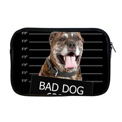 Bad Dog Apple Macbook Pro 17  Zipper Case by Valentinaart